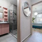 With Garage And Balcony In Center *