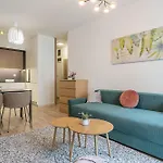 Apartament With Garage And Balcony In Center