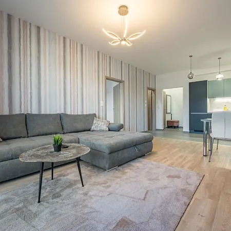 With Garage And Balcony In Center Apartment *