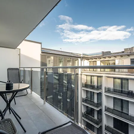 With Garage And Balcony In Center Budapest