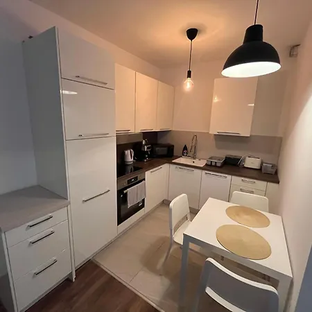 With Garage And Balcony In Center Apartment