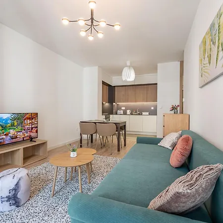 With Garage And Balcony In Center Apartment *