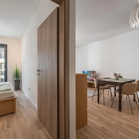 Apartment With Garage And Balcony In Center